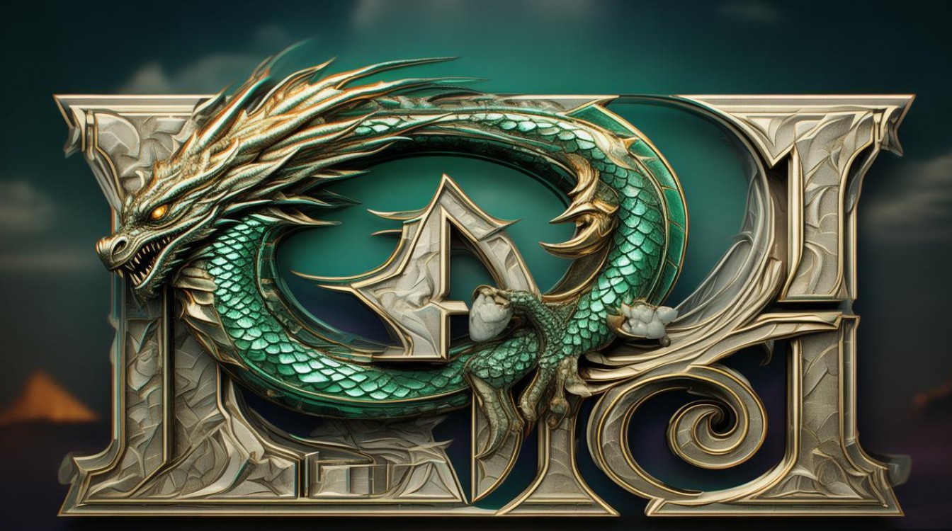 龙的字体设计创意，龙的字体设计创意图片-图1