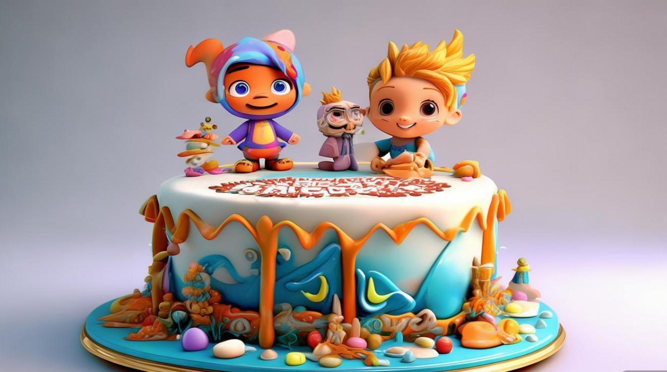 男生创意蛋糕萌图，今年流行什么可爱款？-图1