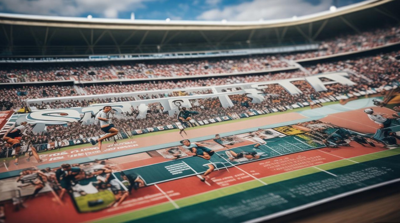 运动会创意海报-图1