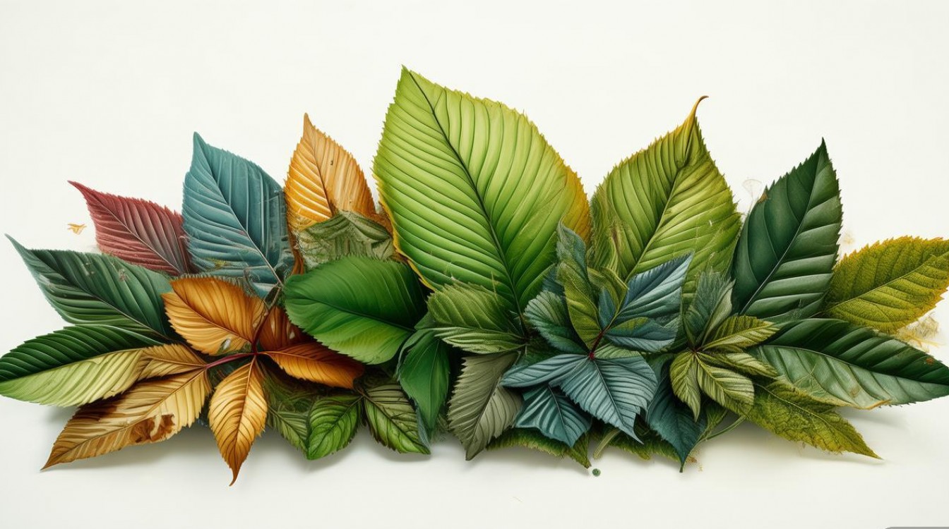 菜叶创意画-图1 菜叶创意画-图1