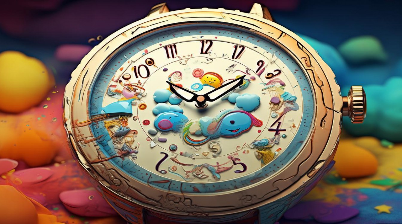 二年级钟表创意画，怎么设计才新颖？-图1