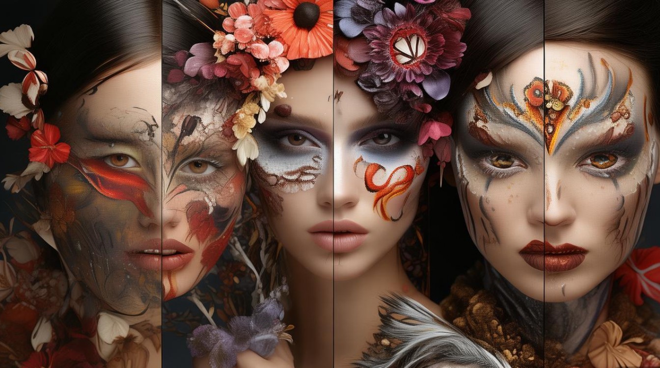 2025最新桃花妆创意图片,你get哪种新风格?-图1 2025最新桃花妆创意图片,你get哪种新风格?-图1