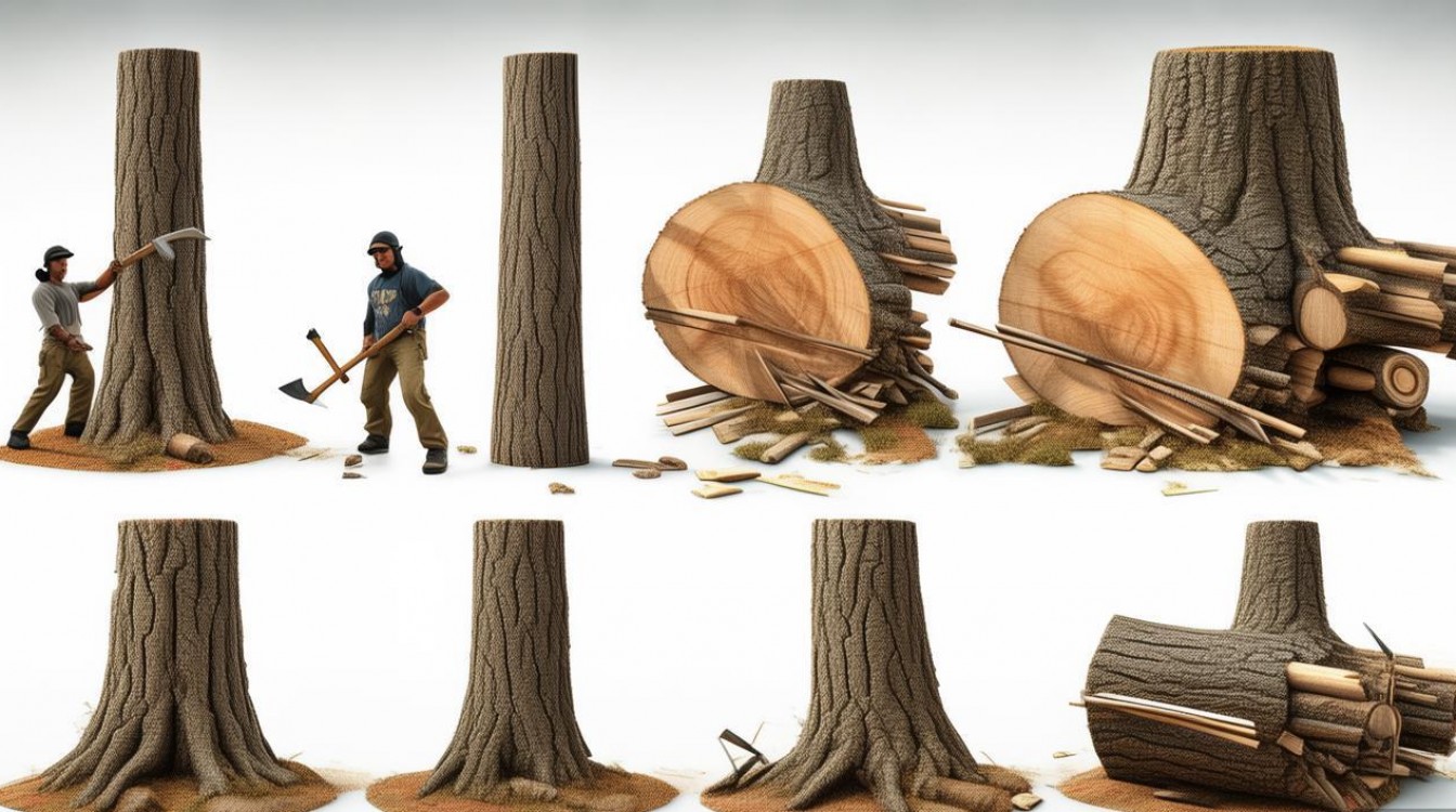 伐大树技巧有哪些？2025年最新安全操作指南？-图1