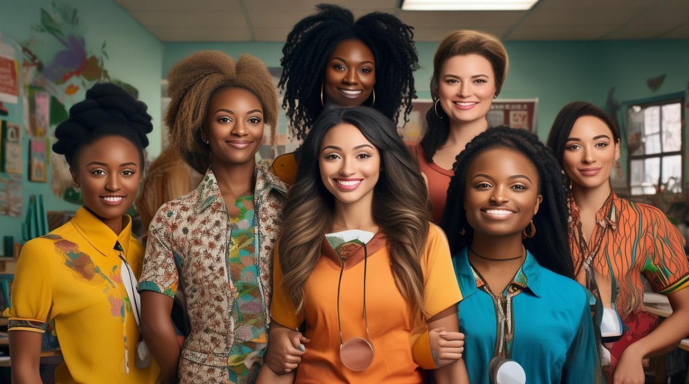 2025教师团队照片创意造型，今年流行什么？-图1