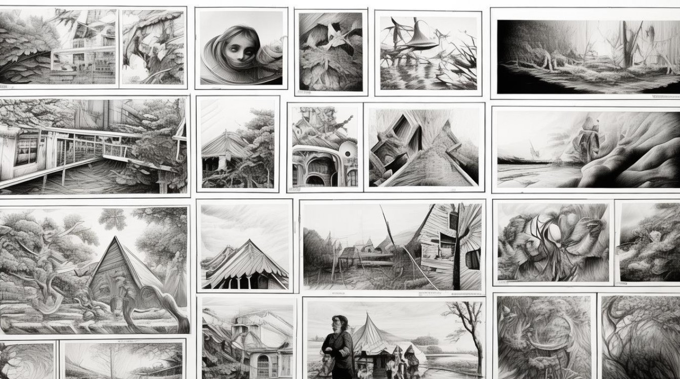 2025年最新创意黑白画图片哪里找？-图1