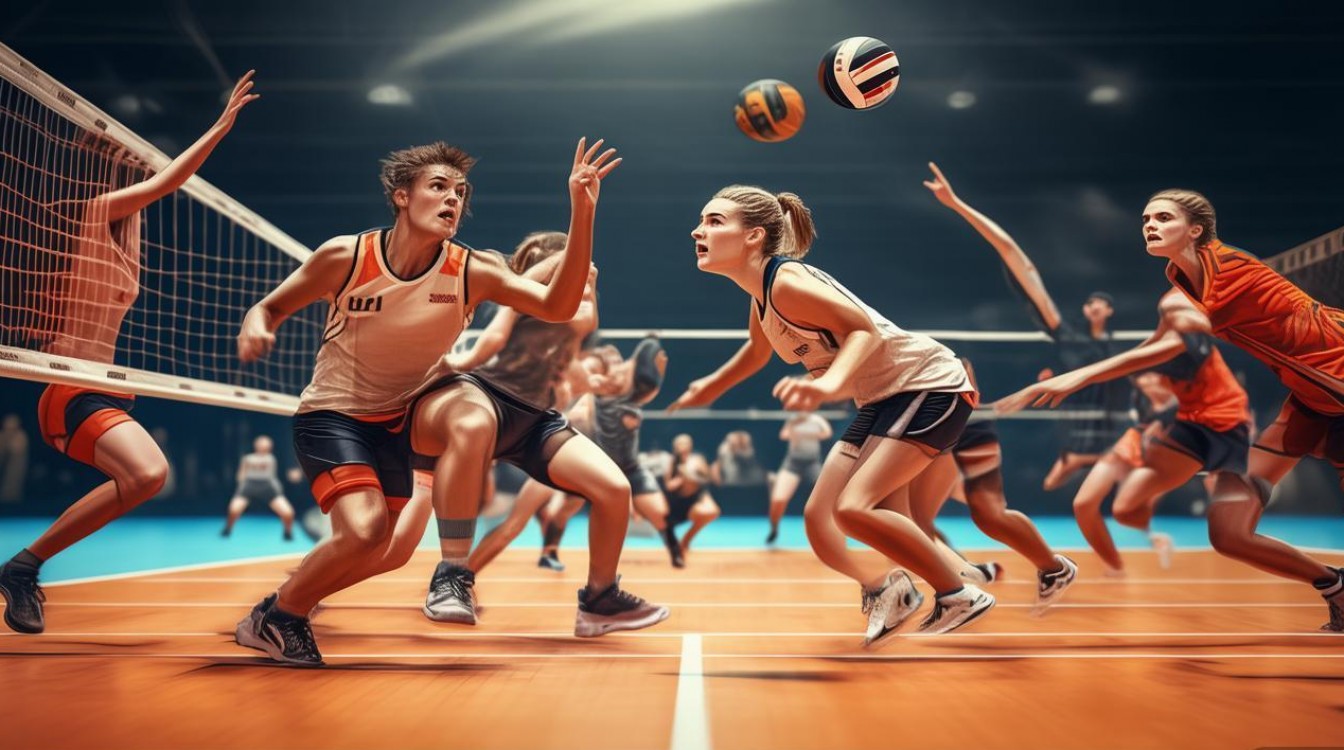 排球技巧展示-图1