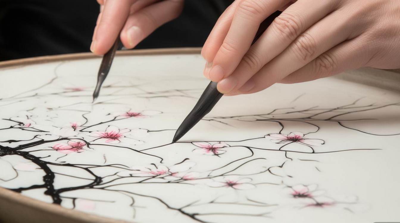 吹墨梅的技巧-图1