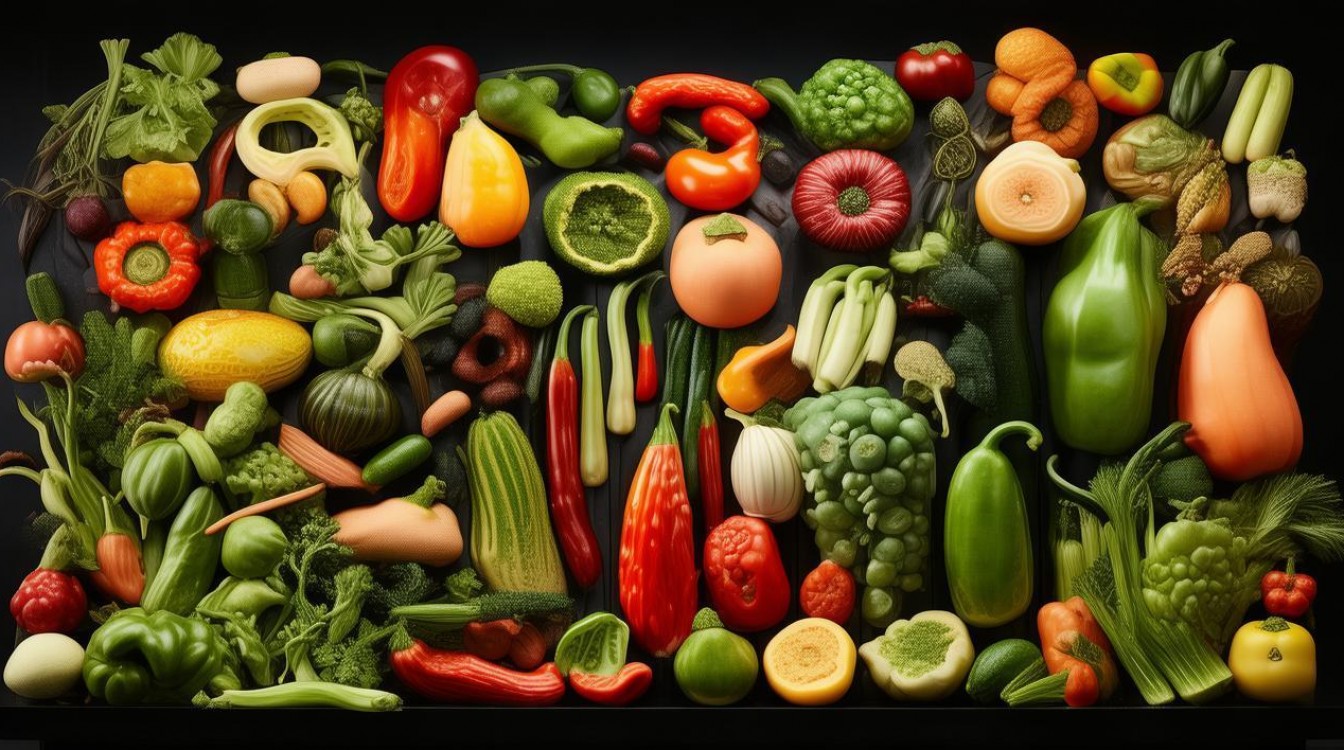 创意蔬菜画-图1