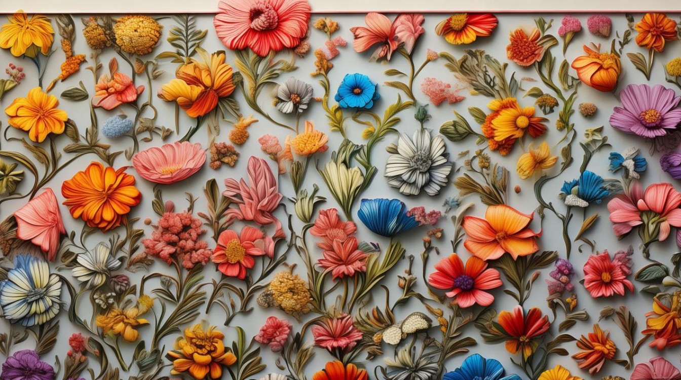 创意花草图案-图1