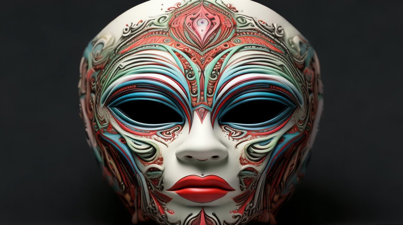 2025年创意脸谱设计新趋势？这些图片灵感够炸吗？-图1