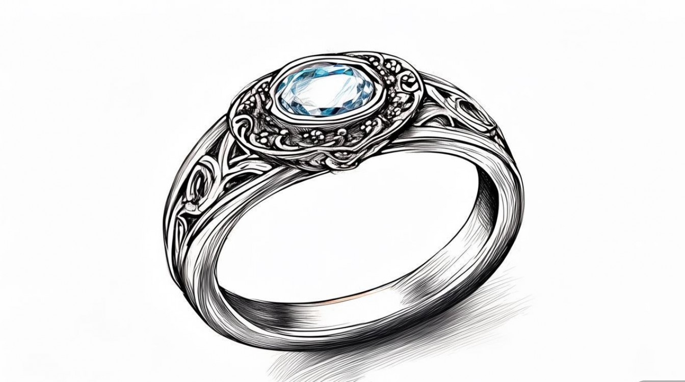 2025年戒指创意手稿素描，如何快速变现？-图1