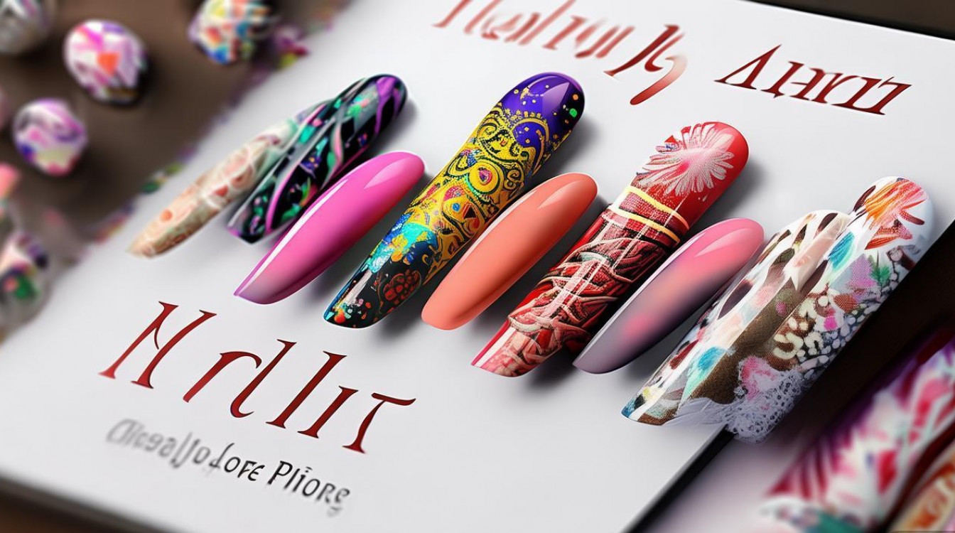 2025美甲创意海报流行趋势？-图1
