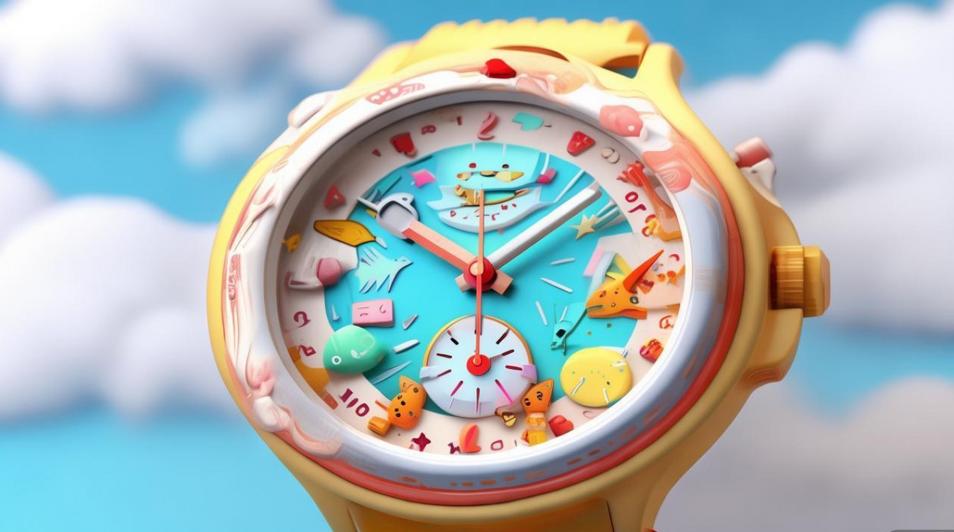 创意手表画，创意手表画一年级-图1