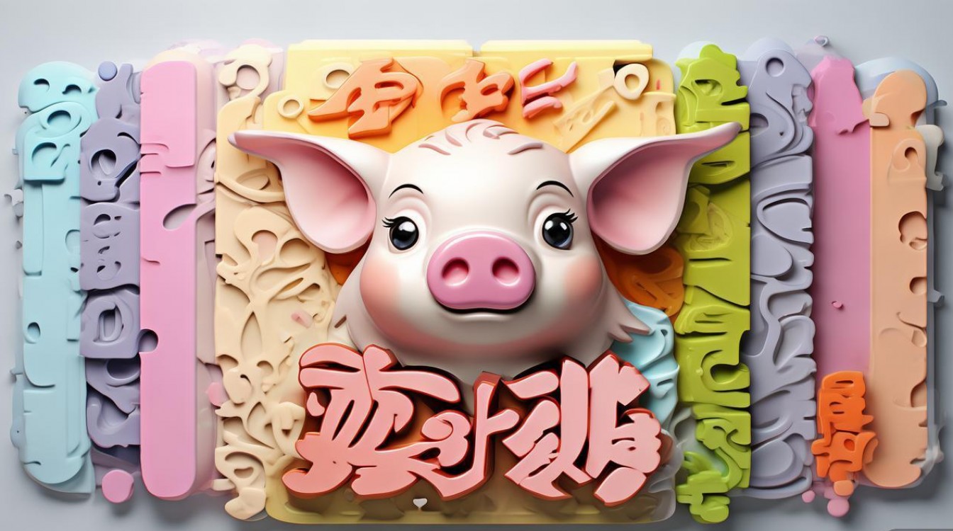 猪创意字体爆火，能成设计新潮流吗？-图1