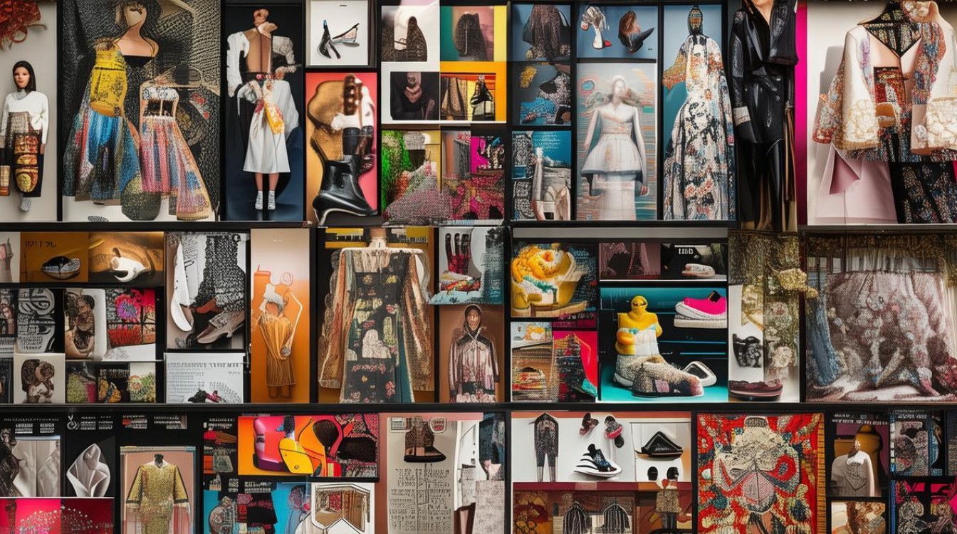 2025时尚创意拼贴画，今年流行什么视觉新玩法？-图1