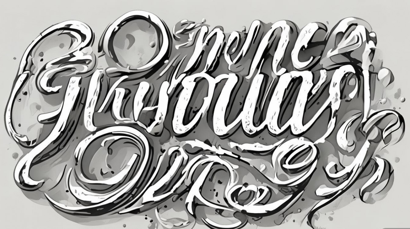 手绘创意美术字，2025年流行趋势怎么画？-图1