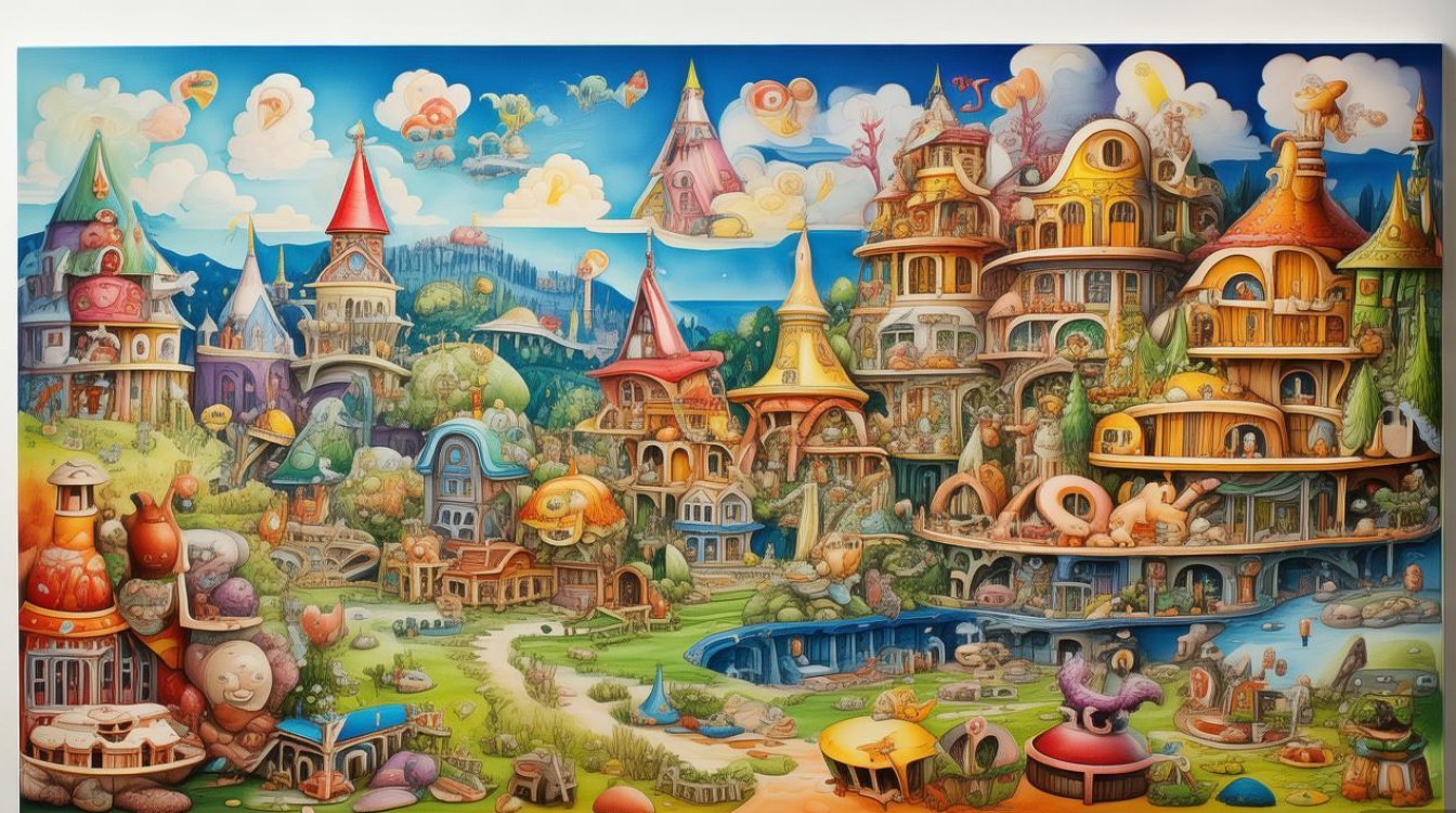 2025最新创意儿童范画，如何激发孩子想象力？-图1