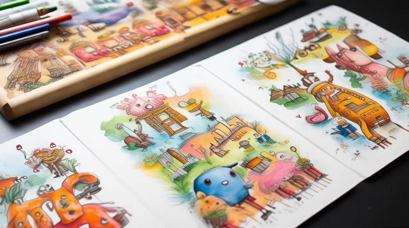 2025创意少儿水粉画最新趋势是什么？-图1