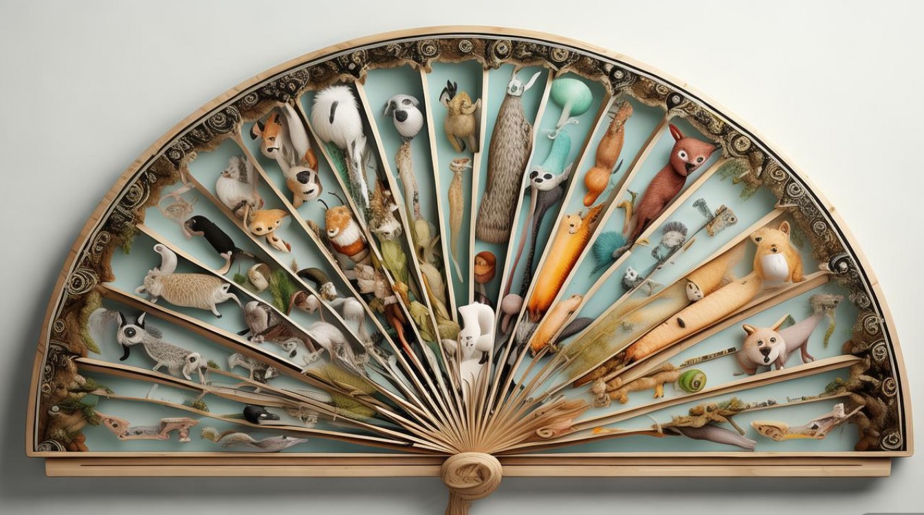 扇形创意动物火出圈？30秒get爆款灵感！-图1