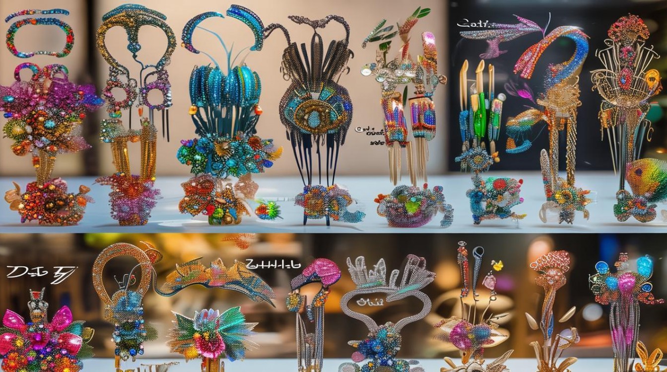 创意发饰社团新作频出，今年流行什么款式？-图1