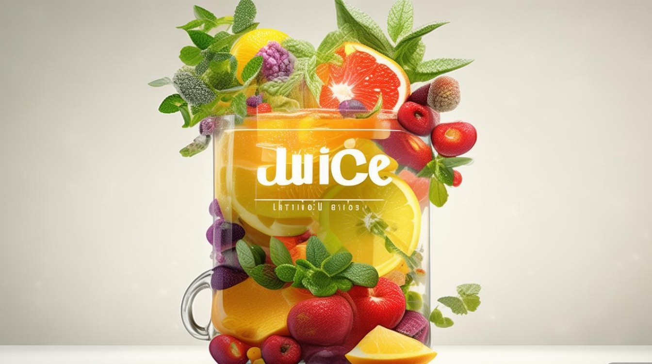 果汁创意海报2025年怎么突破视觉同质化？-图1