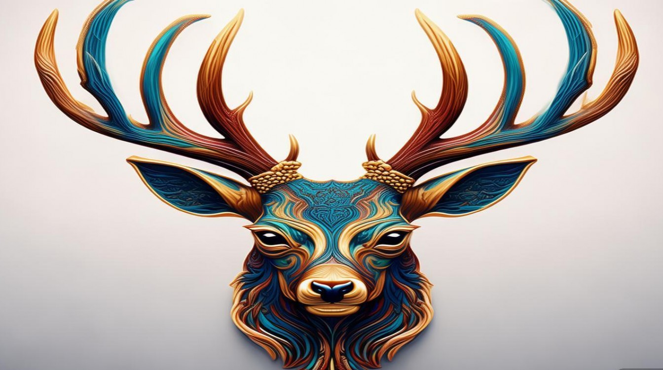 2025年鹿角创意插画新趋势,这些图片你get了吗?-图1 2025年鹿角创意插画新趋势,这些图片你get了吗?-图1