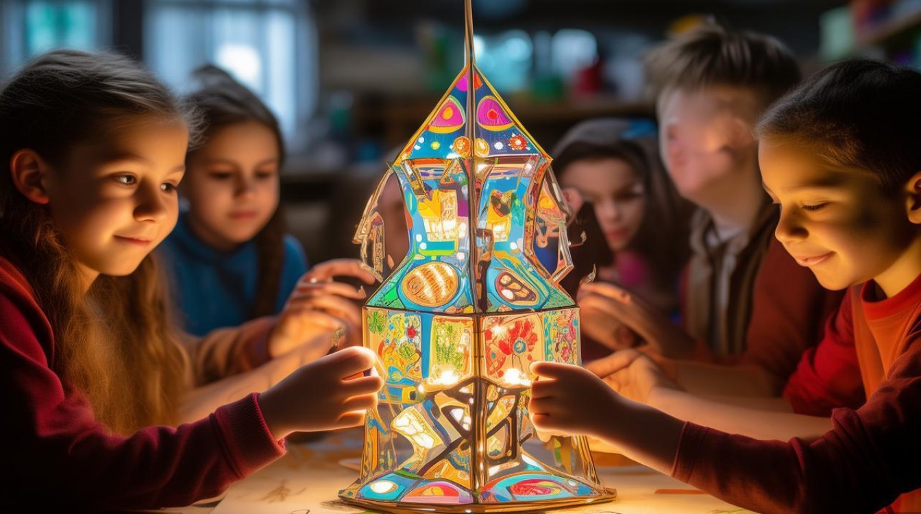 学生创意手工灯火了？这届手工课有多卷？-图1