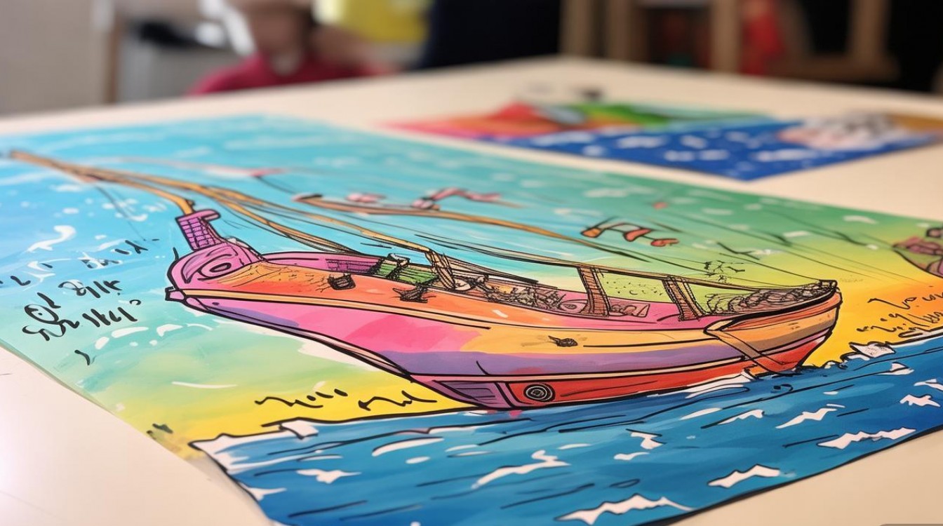 儿童创意船画-图1 儿童创意船画-图1