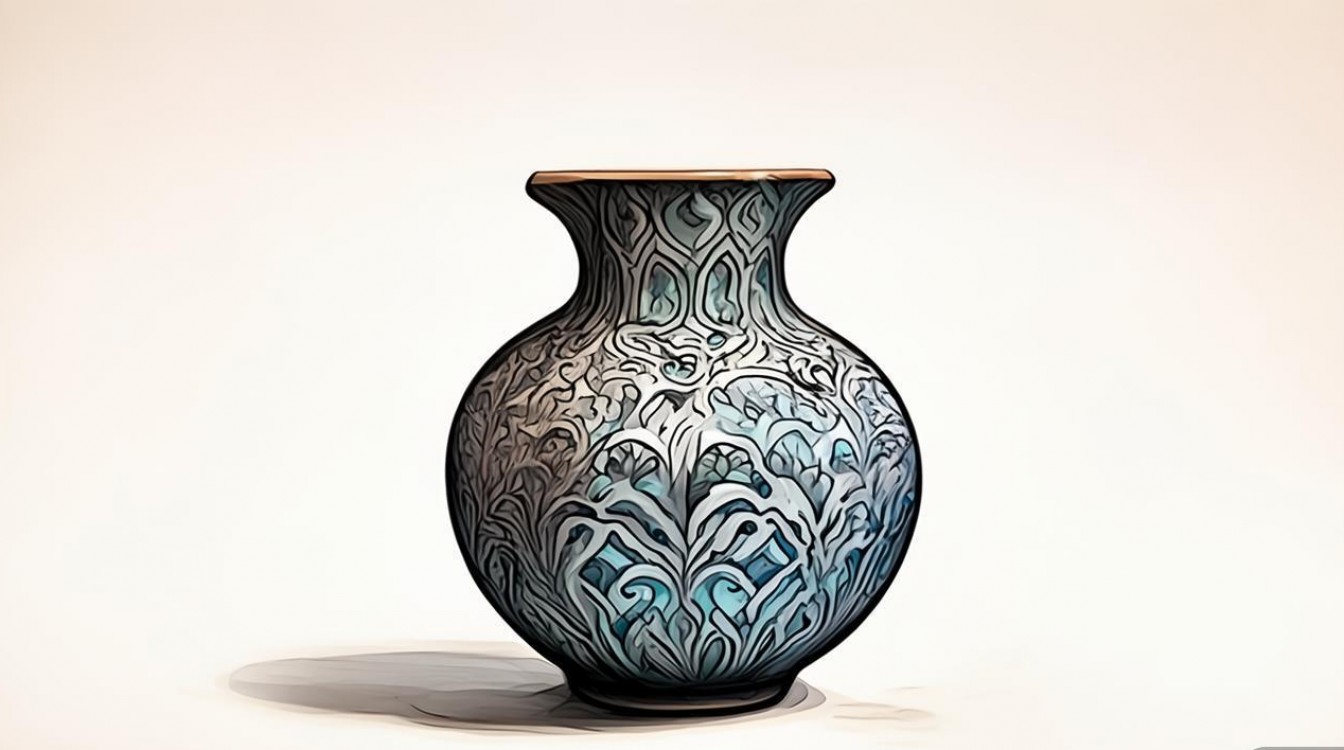 瓷器创意素描如何突破传统边界？-图1