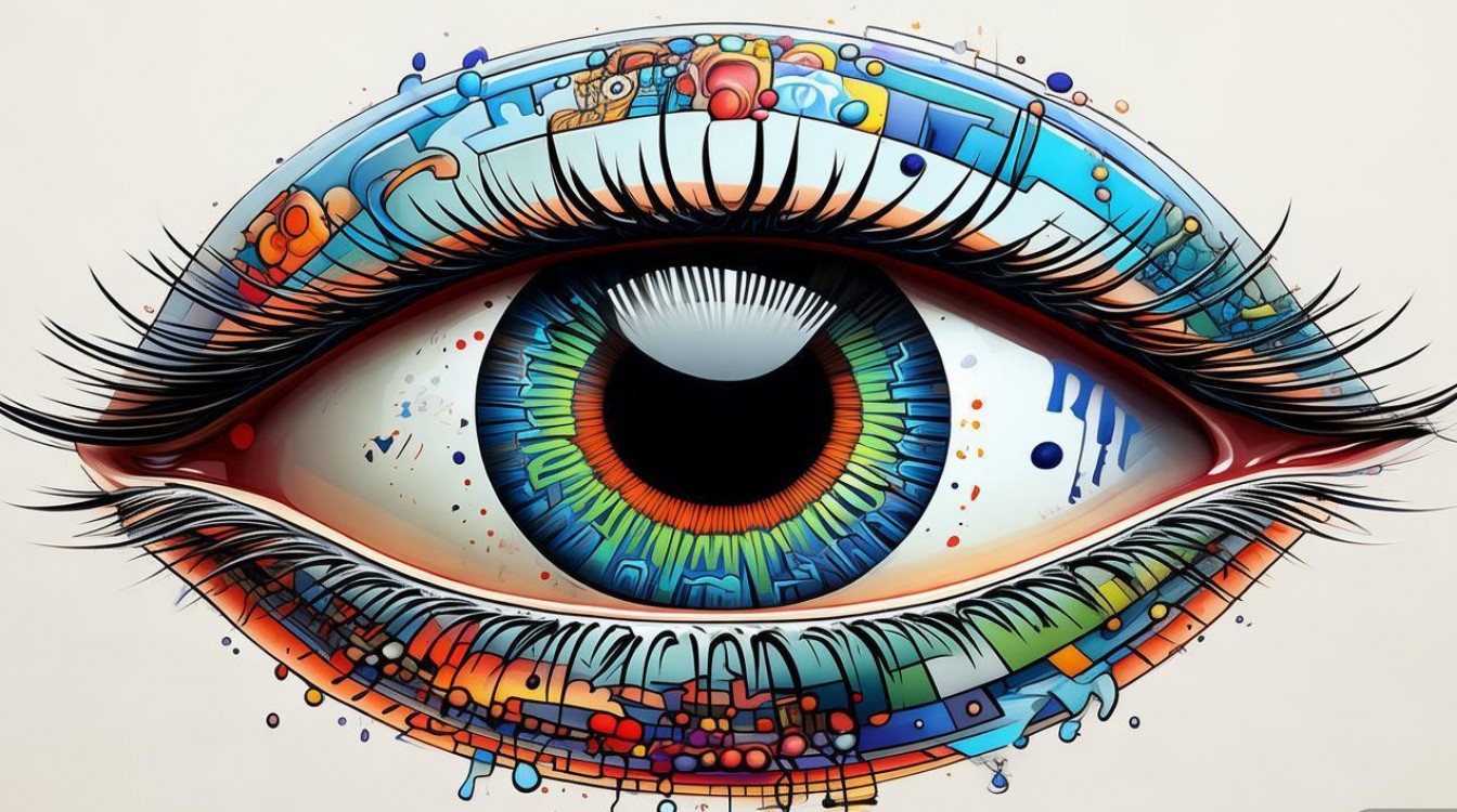 眼睛创意画爆火，AI如何颠覆传统视觉艺术？-图1
