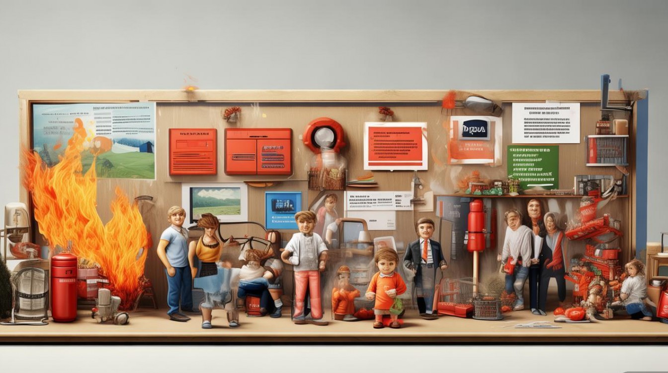 2025年消防安全创意画有哪些新亮点？-图1