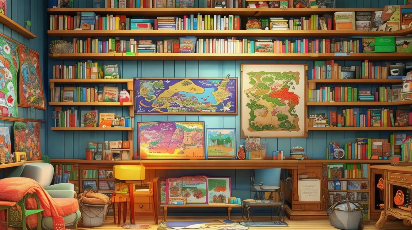 2025创意儿童小书屋设计图片，这样搭能让孩子爱上阅读吗？-图1