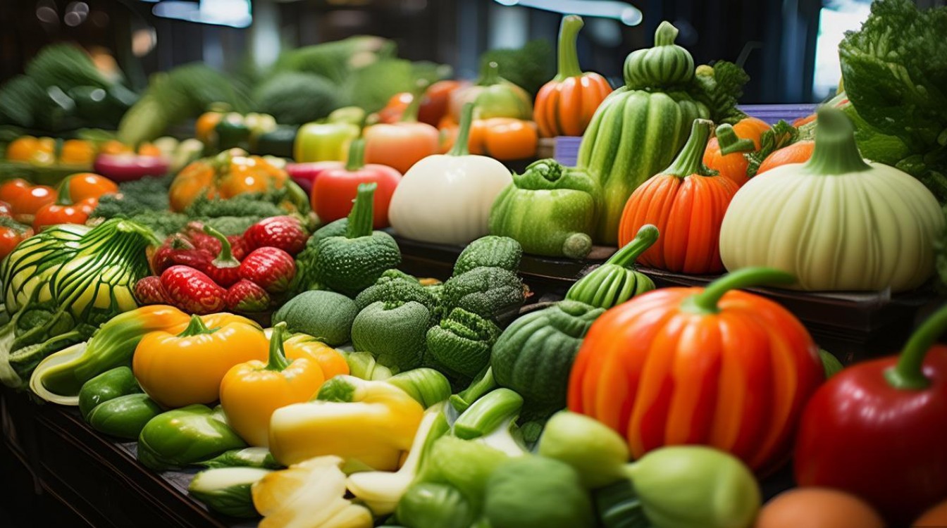 蔬菜创意陈列比赛惊艳亮相，这些造型你见过吗？-图1