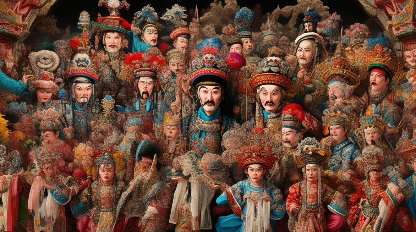 戏曲人物创意画,如何突破传统焕发时代新意?-图1 戏曲人物创意画,如何突破传统焕发时代新意?-图1