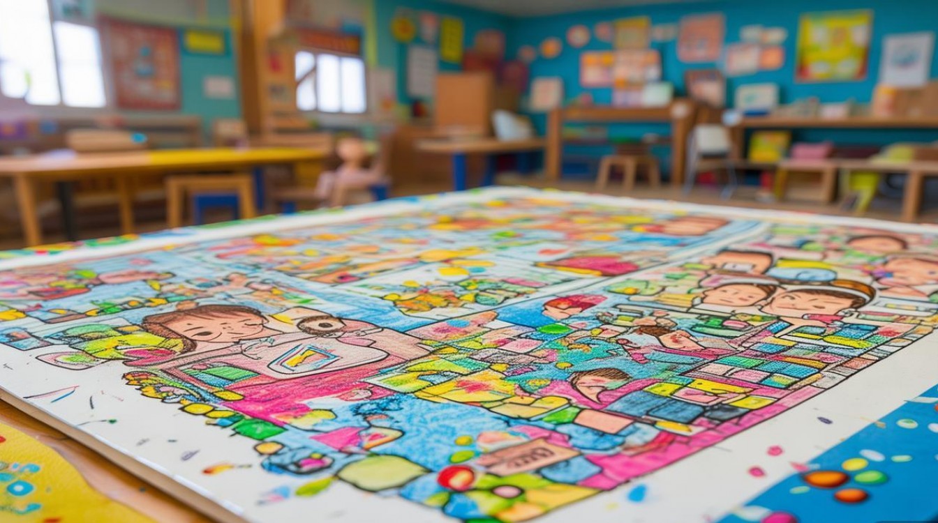 幼儿园教师创意画火了！这样的作品你家娃见过吗？-图1