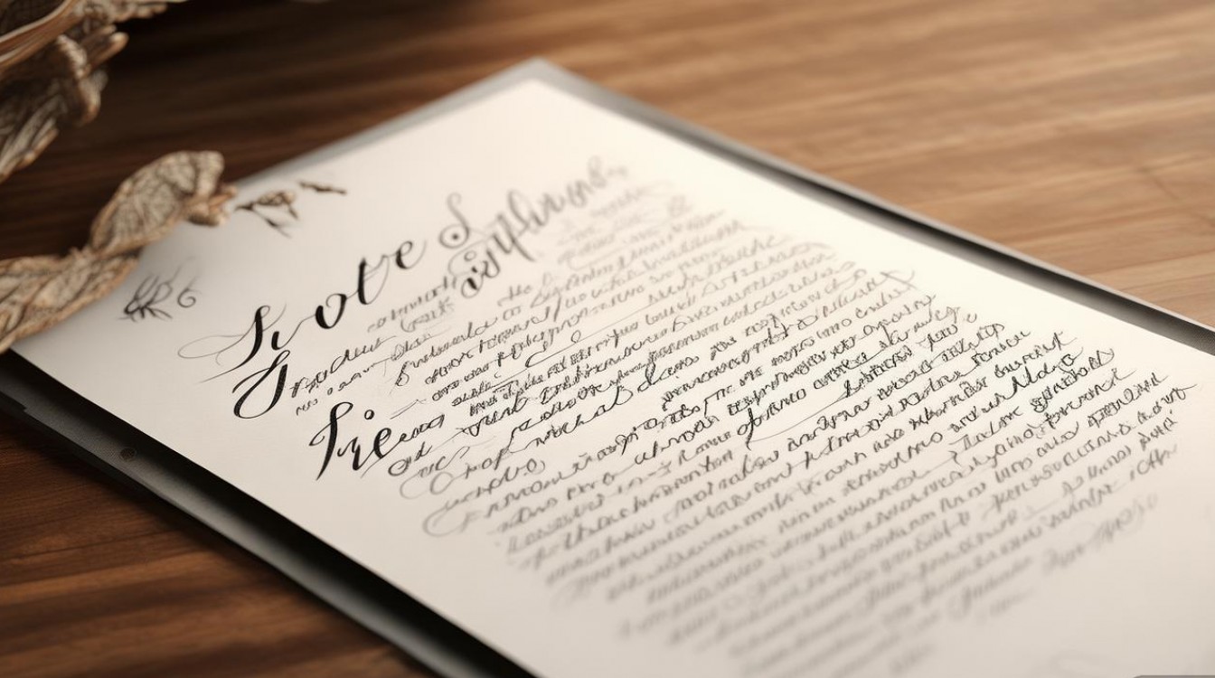 2025情书创意字体设计，如何让文字传递更炽热的心意？-图1