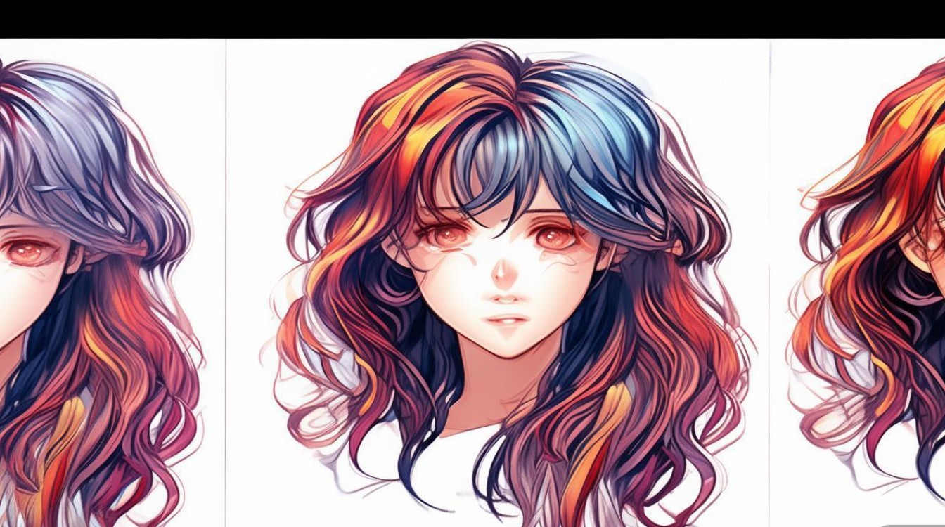 2025年最新动漫头发画法技巧，新手也能快速上手？-图1