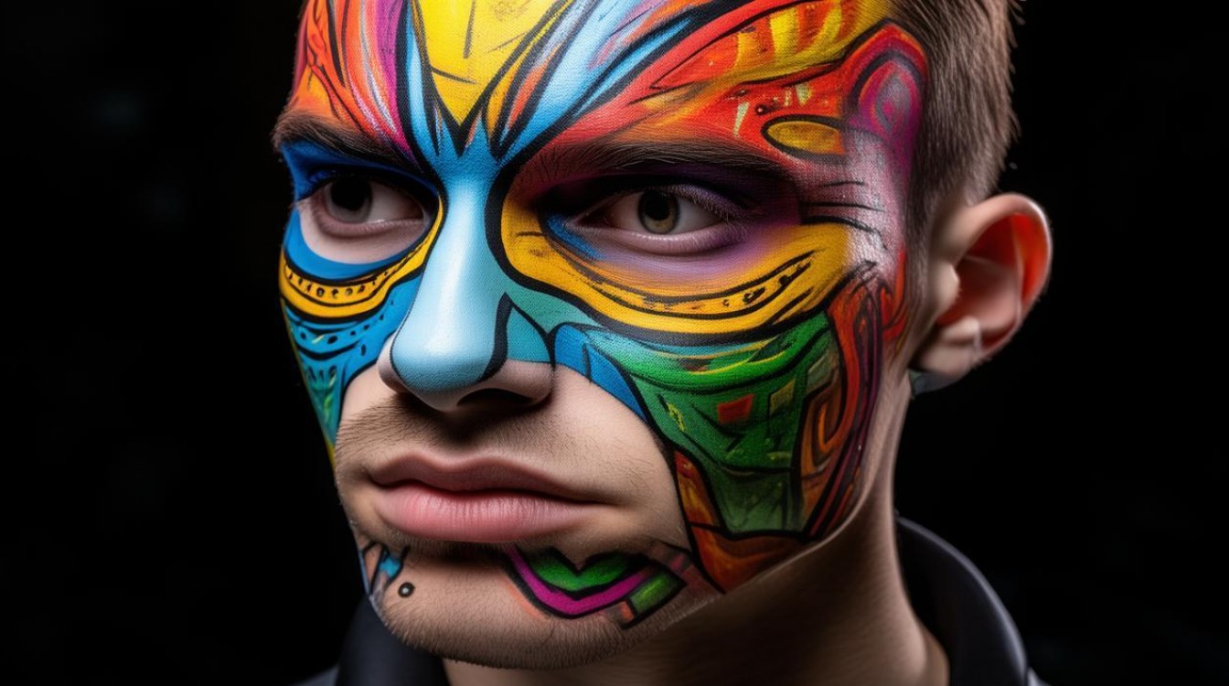 创意妆男爆火！是审美突破还是昙花一现？-图1