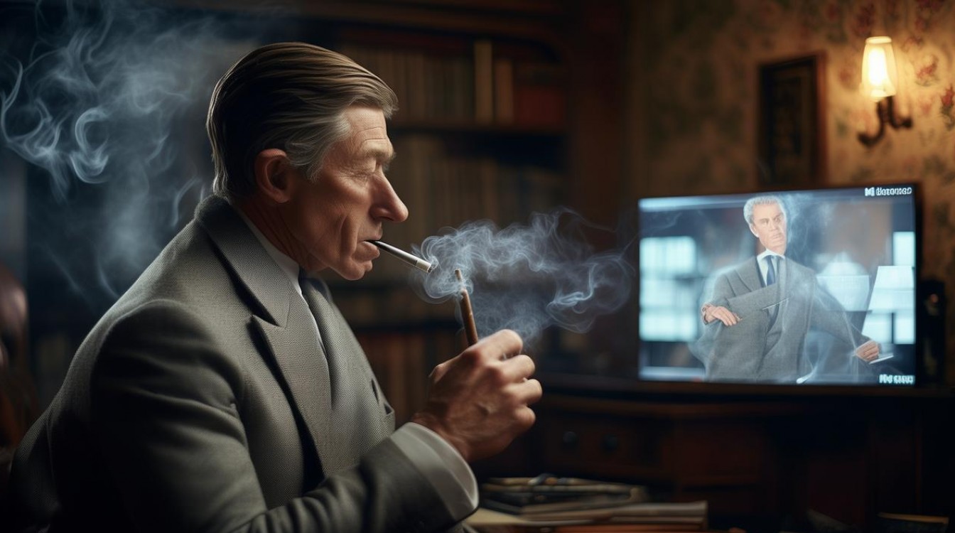 2025最新绅士抽烟技巧视频，这些细节你真的会吗？-图1