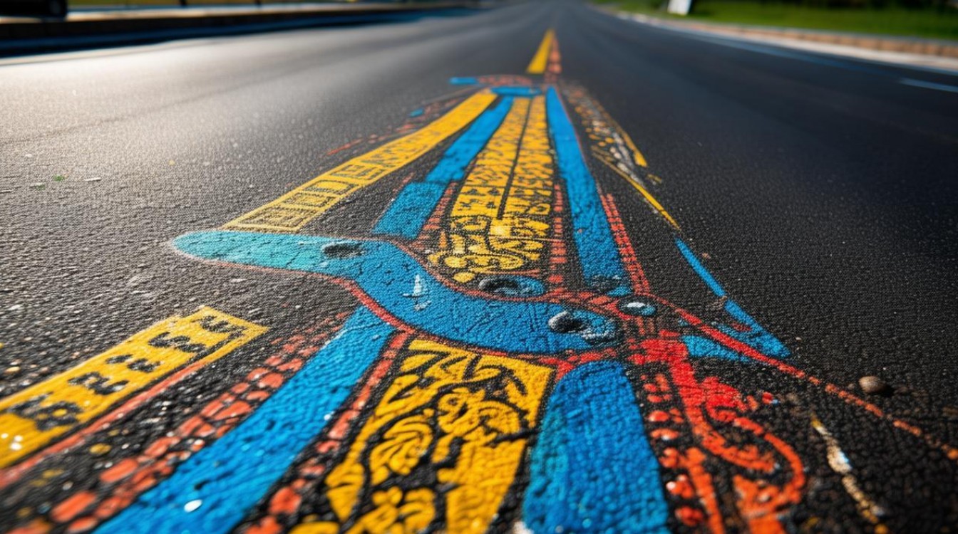 车道创意画火了?为何刷屏成新网红打卡地?-图1 车道创意画火了?为何刷屏成新网红打卡地?-图1