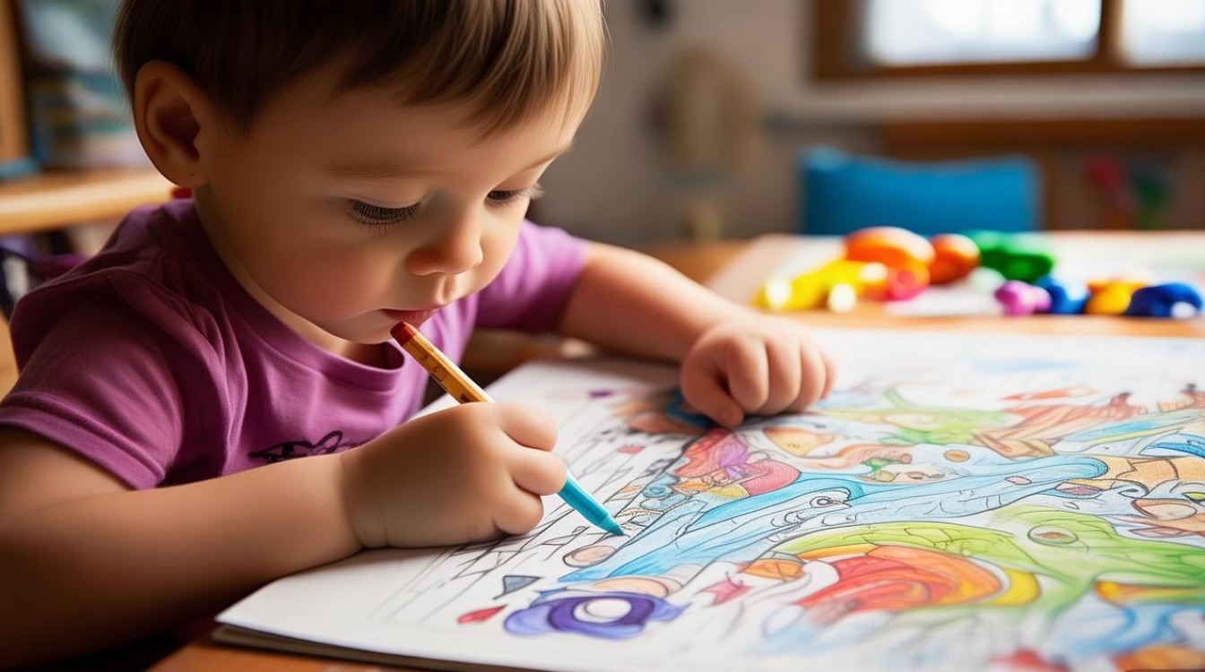 幼儿涂色技巧有哪些关键要点？-图1