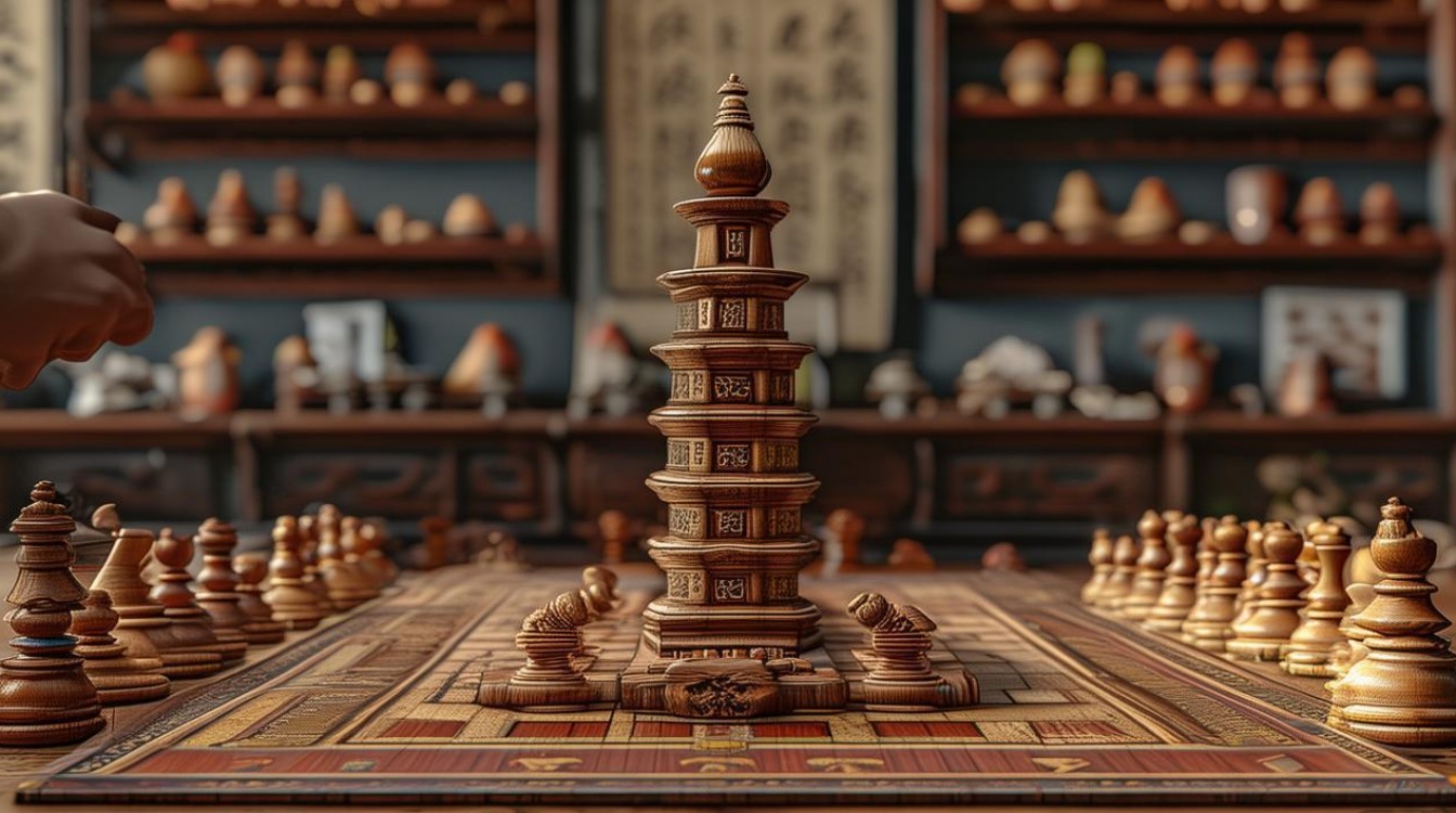 象棋如何搭出稳固高塔？-图1