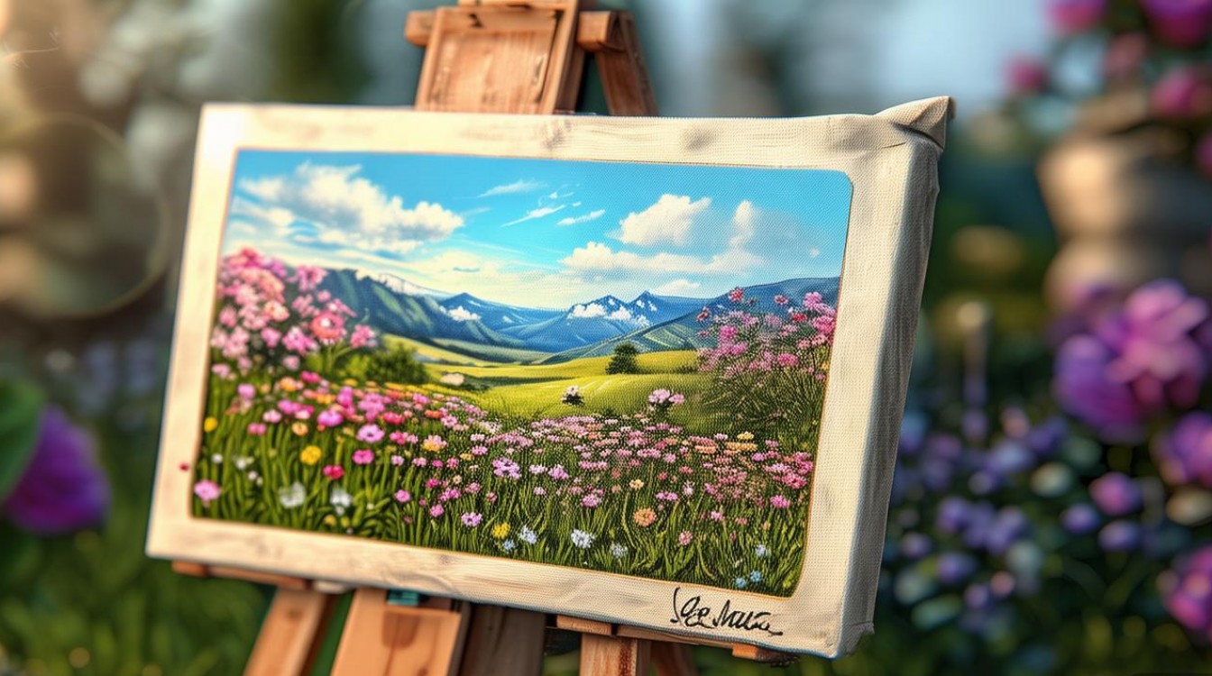 春创意美术作品藏着哪些童趣巧思?-图1 春创意美术作品藏着哪些童趣巧思?-图1