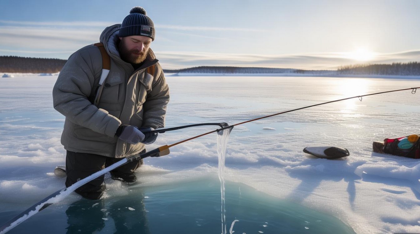 冬天钓鱼打窝，如何快速诱鱼聚鱼？-图1