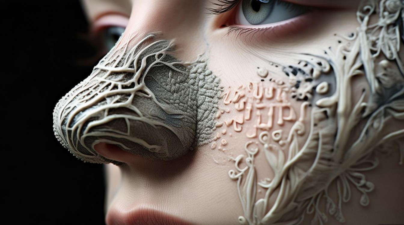 鼻子创意妆-图1