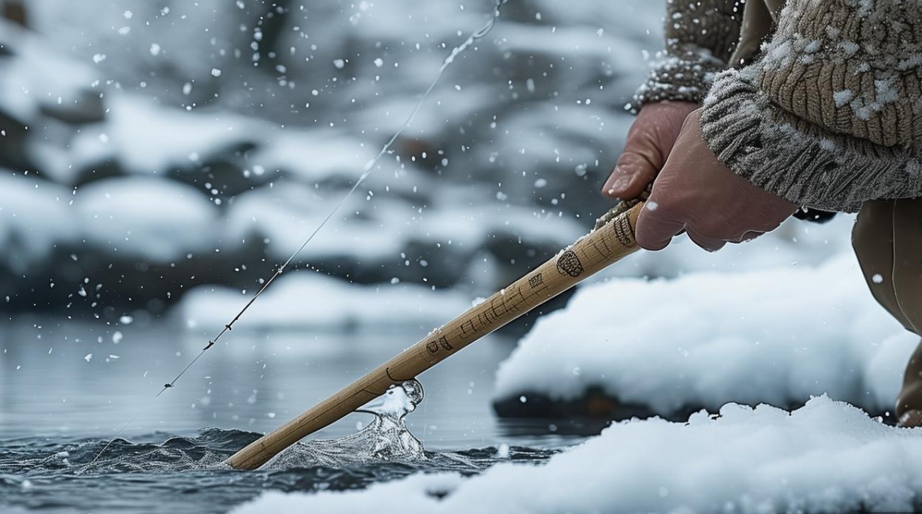 小雪节气钓鱼技巧-图1