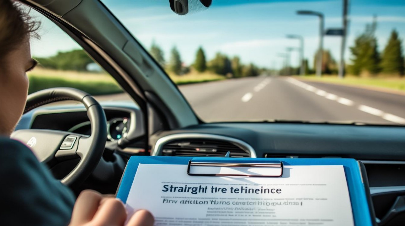 驾考直线技巧-图1