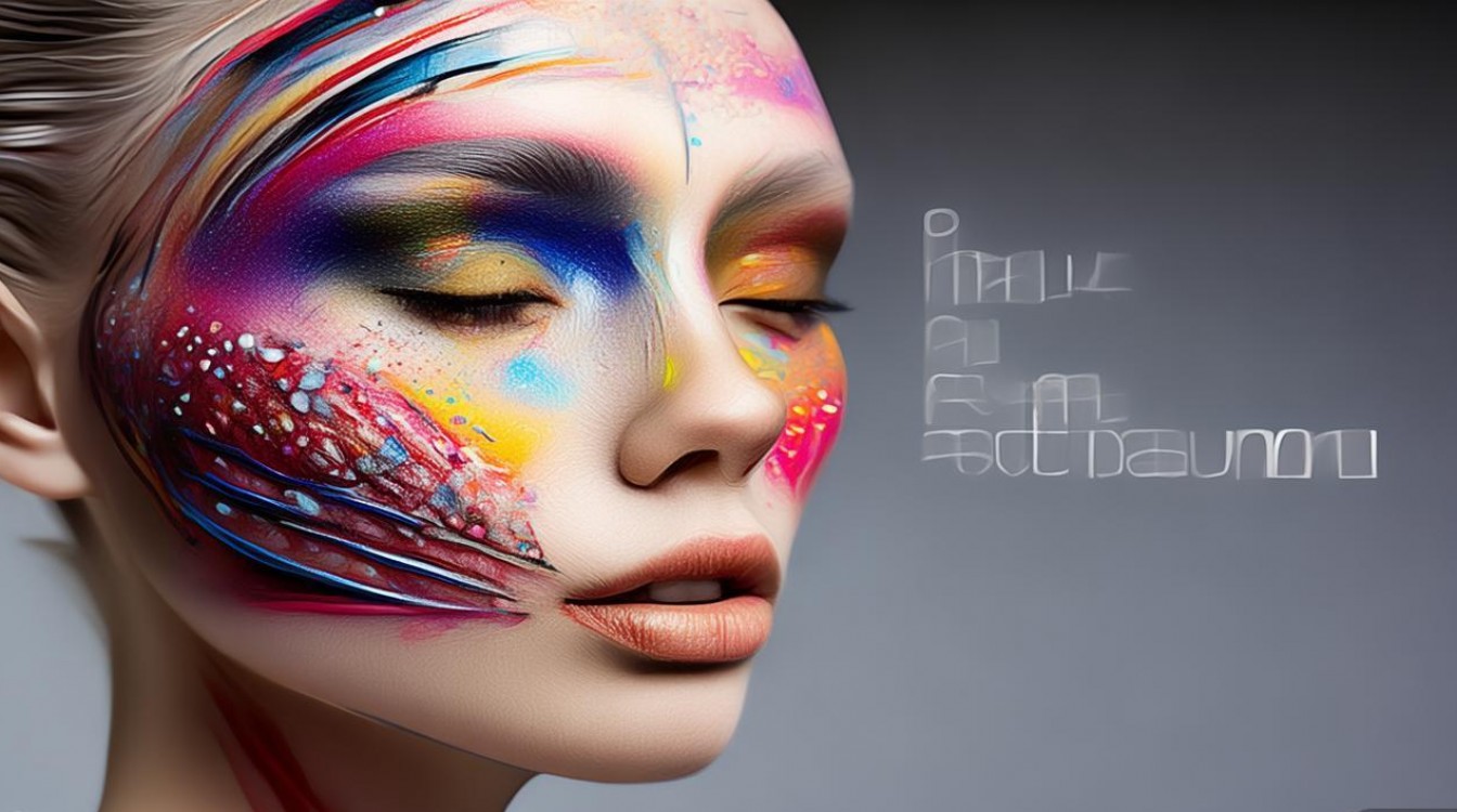 创意妆的图片-图1