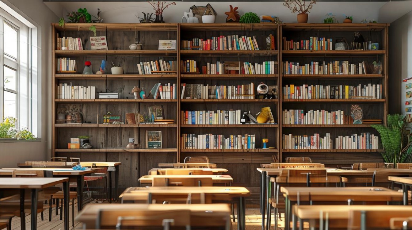 教室创意书柜-图1