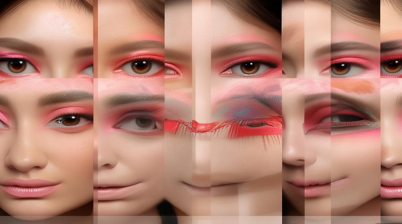 创意桃花妆图片大全,新手能快速学会吗?-图1 创意桃花妆图片大全,新手能快速学会吗?-图1